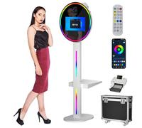 Cabina della foto del touch screen con la mini stampante e la carta da stampa, rendimento elevato per gli eventi, le feste e le nozze