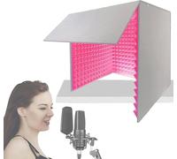cabina di registrazione da tavolo, Scatola insonorizzata for isolamento acustico for studio domestico, copertura for scrivania