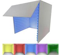 Cabina di registrazione vocale portatile, cabina, stanza isolamento acustico for home studio(Blue)