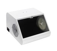 Cabina di sabbiatura, cabina di sabbiatura modulare, aspiratore di polvere for laboratorio odontotecnico con 2 filtri, sorgente luminosa a LED, adatta for l'assorbimento della polvere di sabbiatura