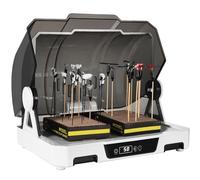 Cabina di spruzzo dell'aerografo con la scatola del filtro dell'acqua, macchina ad asciugatura rapida per pittura ad olio, pittura acrilica, vernice e inchiostro pigmentato a base d'acqua