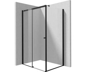 Cabina doccia rettangolare Coliseo Idrostile 1200x2000 mm nero Nero