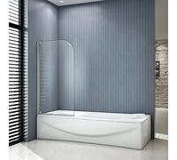 Cabina doccia Sopravasca Parete Da Vasca Apribile 180 Gradi 80x140cm 1 Anta