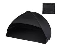 Cabina For Dormire, Tenda Da Letto Che Blocca La Luce, Pieghevole, Antivento, Applicabile Anche Sulla Tenda Inferiore O Superiore Del Letto A Castello(Black)