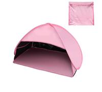 Cabina For Dormire, Tenda Da Letto Che Blocca La Luce, Pieghevole, Antivento, Applicabile Anche Sulla Tenda Inferiore O Superiore Del Letto A Castello(Pink)
