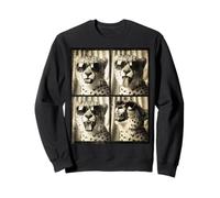 Cabina Fotografica Cheetah Coolness Vibes Cool Animals Felpa