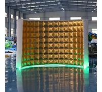 Cabina fotografica gonfiabile portatile con soffiatore e telecomando, ideale per feste e matrimoni