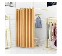 Cabina mobile per camerini semplice per negozi di abbigliamento 120x120cm Gold Dressing Area Protezione portatile della privacy per cambi rapidi