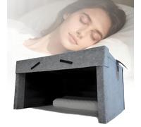 Cabina per dormire insonorizzata, pieghevole, con isolamento in cotone spesso 40 mm per un ambiente di sonno sicuro e silenzioso, ideale per aiutare il sonno