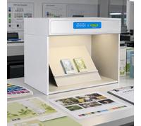Cabina Per La Valutazione Del Colore A 7 Sorgenti Luminose, Armadio Professionale Per Il Confronto Cromatico, Box Luminoso Per Il Test Delle Differenze Di Colore (Per Valutazioni Accurate)