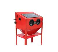 Cabina per sabbiatura, pallinatrice, sabbiatrice professionale 220 Litri con ...