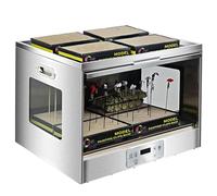 Cabina spray per aerografo con timer regolabile, controllo della temperatura e ventilazione degli odori per modellismo e pittura artigianale