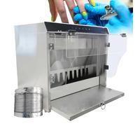 Cabina spray portatile con tenda d'acqua e filtrazione, unità aerografo per hobby con controllo touch e pompa di sollevamento automatica, facile installazione per un uso conveniente