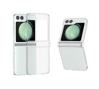 Cabina telefonica Custodia Trasparente Compatibile con Sumsung Galaxy Z Flip 6,Custodia con Cerniera Custodia Protettiva Ultra Sottile Antiurto,Cover Posteriore Traslucida AntiGraffio,Custodia Rigida