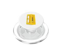 Cabina telefonica gialla, Germania, Disegno a mano PopSockets PopGrip per MagSafe