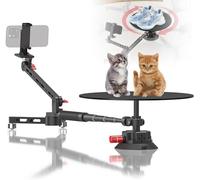 Cabina Video Fotografica Girevole a 360 Gradi, Piattaforma Di Ripresa Panoramica Rotante per Video Commerciali, Design Telescopico Flessibile, Base a Ventosa, Per Slow Motion E Riprese Di Cibo