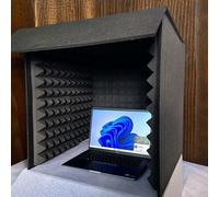 Cabina Vocale Portatile Di Grandi Dimensioni, Copertura Insonorizzata Da Tavolo, Cabina Di Registrazione Vocale Portatile, Scudo Assorbente Vocale, Per Gli Amanti Della Musica(B)