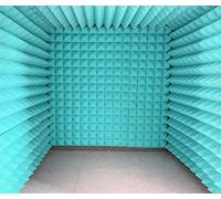 Cabina vocale portatile per la registrazione del suono - Schermo di isolamento per microfoni - Schermo pieghevole per microfono con triplo isolamento acustico, per studio di registrazione, podcast, ca