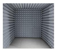 Cabina vocale portatile per la registrazione del suono - Schermo di isolamento per microfoni - Schermo pieghevole per microfono con triplo isolamento acustico, per studio di registrazione, podcast, ca