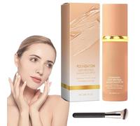 Cabindealer 4 in 1 Foundation, Enjoyaitlife Foundation 4 in 1 - Light Spectrum, Botaguas Foundation 4 En 1, Enjoyaitlife Foundation Color Changing, Hydrating Medium Full Coverage Concealer (1set)