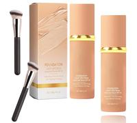 Cabindealer 4 in 1 Foundation, Enjoyaitlife Foundation 4 in 1 - Light Spectrum, Botaguas Foundation 4 En 1, Enjoyaitlife Foundation Color Changing, Hydrating Medium Full Coverage Concealer (2sets)