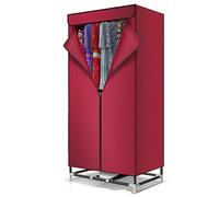 CABINE Asciugatrice per Abiti Portatile Elettrica da 1000W, Asciugatura a 2 Vestiti a 2 Vestiti Asciugati Asciugatrice, Carico 30 Kg/C