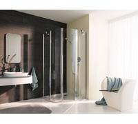 Cabine de douche quart de cercle en corail avec porte battante et panneau fixe - demi-pièce myDay VPFS rayon 550 gauche 90 865-885x2000mm, VB21709020AP1, VB21709020AP1, Cabine doccia: Inquadrare: Arge