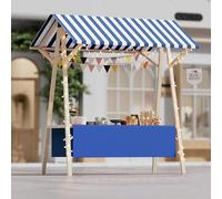 Cabine di legno del supporto della concessione, portatile leggero per la vendita di cibo delle spiagge dei festival