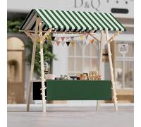 Cabine di legno del supporto della concessione, portatile leggero per la vendita di cibo delle spiagge dei festival