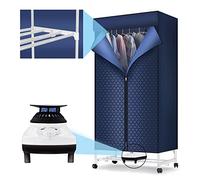 CABINE Muto Asciugale da 152 Cm, Mute, Timer Di Asciugatura a 2 Livelli da 1000 W./C