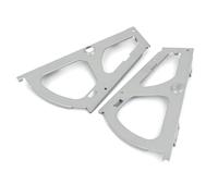 Cabinet armadio ripiano metallo staffa supporto connettore grigio a coppia