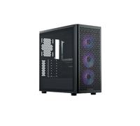 CABINET ATX MIDI TOWER COOLER MASTER E502-KGNN-S00 Elite 502 Black ATX 2x3.5 2x2.5 USB3.0 3x120mm-ARGB NoAlim VETRO LATERALE