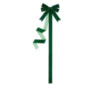 Cabinet Bows - Christmas Holiday Decorations | Festive Cabinet Door Ribbons