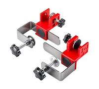 Cabinet Clamps, 2 Pieces Adjustable Installation Jigs, Adaptive Tools for Frame Positioning, Drilling and Mounting, Miter Building, Woodworking, Furniture Assembly, Kitchen Projects, 10x5x2.5cm