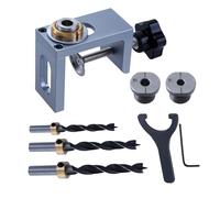 Cabinet Door, Adjustable Mounting Tool, 3.15x1.57x2.76 Inches, Quick Alignment Drill, Cabinet Installation, Handle Hole Locator for Carpentry, Furniture, Drilling, Lifting, Home