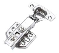 Cabinet Door Hinges - 12.5x4.8cm Soft Close Stainless Steel Furniture Hardware | Cupboard Hinges Soft Closing,for Home Apartment Farmhouse Garage Dining Room Kitchen Bedroom Bathroom
