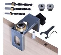 Cabinet Door Installation Jig, Precise Door Positioning Tool, Adjustable Allinement System, Accurate Guidance Aid for Drilling, Carpentry, Home, Furniture, Appliance Setup