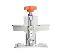 Cabinet Door Installation Positioner, Jig Mounting Adjustable for Doors, Stainless Steel Positioning Hand Tools, Easy Support, Alignment Aid, Precise and Efficient Setup.