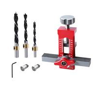 Cabinet Door Jig - Adjustable Mounting Locator Precision Positioning Tool, Quick Release Hardware Guide,Heavy Duty Aluminum Alloy | Reliable Aid,for Woodworking Drawer Shelf Furniture Installation