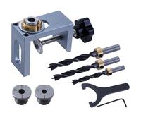 Cabinet Door Jig, Adjustable Mounting Tool with Positer, Quick-Align Aid for Drilling, Lifting and Installation, Ideal for Carpentry, Home Furniture, and Personized Projects