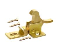 Cabinet Door Latches - Brass Cabinet Catch Set | Bird-Shaped Vintage Latch For Drawers Wardrobes | For Bookcases, Bedside Tables, Easy Install
