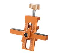 Cabinet Door Positioner, Adjustable Door Positioner Tool, Aluminum Alloy Positioning Tool, Cabinet Mounting Jig, Door Installation Positioner for Adjustable Door Mount Locator