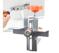 Cabinet Door Posizioner - Strumento di installazione, fissaggio regolabile, localizzatore a parete | Guida rapida in acciaio per allineamento del pavimento