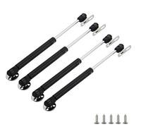Cabinet gas spring support rod, 4 Pcs Gas Struts for Cabinet Doors Black Multiple Forces(200N)