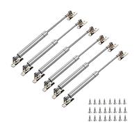 Cabinet gas spring support rod, Gas Strut for Cabinets and Doors, Silver, Pack of 2/4/6 Pcs, 80N-150N(6pcs,120N)