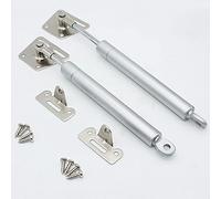 Cabinet gas spring support rod, Gas Strut Lift Support for Cabinet Door and Lid Silver 100N 282mm(100n-2pcs)