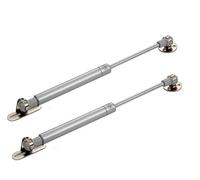 Cabinet gas spring support rod, Hydraulic Gas Strut Lift Support for Cabinets Doors Silver 260mm 20-150N Pack of 2(50n)