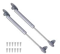 Cabinet gas spring support rod, Pack of 2 Gas Strut for Upturn Door Soft Close Lid Lift Support 20N-150N(Copper Core,80N)