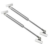 Cabinet gas spring support rod, Pack of 2 Gas Strut Lift Support Silver 20N-150N for Furniture Doors and Lids(50N)