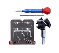 Cabinet Hardware Jig - 0.59 Inches Hardware Positioner Allineamento Tool | Hinge Hole Positioning Aid,for Furniture Household Construction Building Woodworking Kitchen Industry Cabinet Drawer